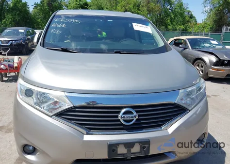 2011 Nissan Quest Sl из США, поврежденный, VIN JN8AE2KP5B9010621